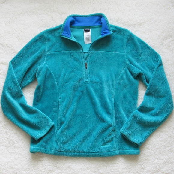 Patagonia Jackets & Blazers - Patagonia 1/4 Zip Pullover Turquoise Size M